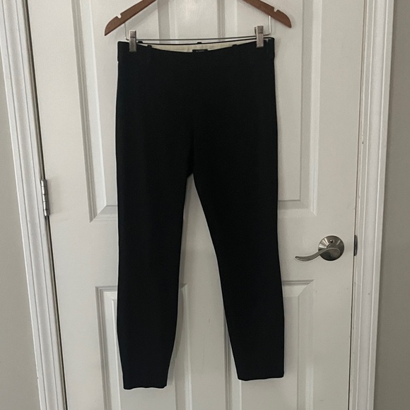 J. Crew Minnie Black side zip pants size 0 - Picture 1 of 11